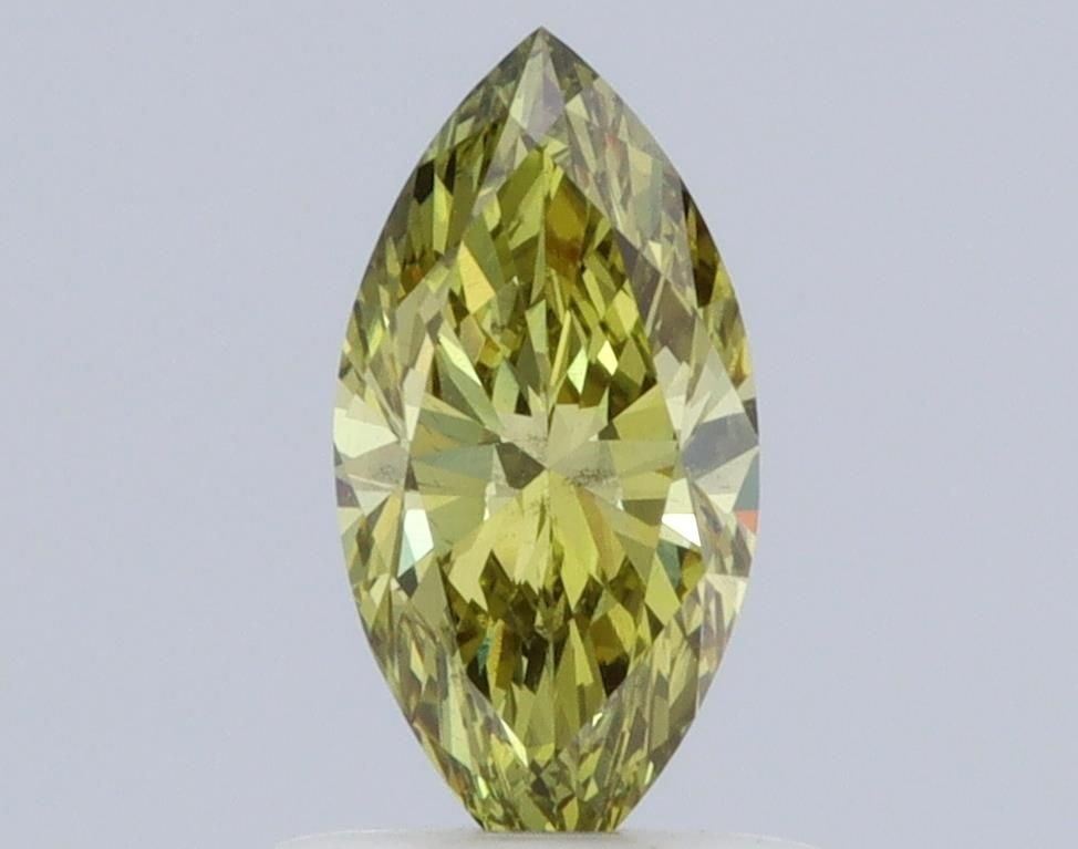 Loose Diamond - MARQUISE 0.74ct Fancy Green VS1: Loose Diamond - MARQUISE 0.74ct Fancy Green VS1 Source: This is a real non-mined Diamond that has been grown in a lab Shape: MARQUISE Carats: 0.74 Color: Fancy Green Certification: NONE Video: Video