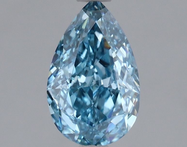 Loose Diamond - PEAR 1.02ct Blue VS1: Loose Diamond - PEAR 1.02ct Blue VS1 Source: This is a real non-mined Diamond that has been grown in a lab Shape: PEAR Carats: 1.02 Color: Blue Certification: NONE Video: Video Link PLEASE NOTE: