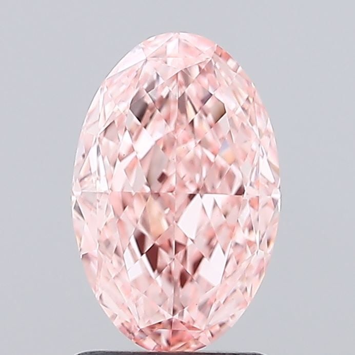 Loose Diamond - OVAL 1.61ct Fancy Vivid Pink VS1: Loose Diamond - OVAL 1.61ct Fancy Vivid Pink VS1 Source: This is a real non-mined Diamond that has been grown in a lab Shape: OVAL Carats: 1.61 Color: Fancy Vivid Pink Certification: IGI Video: Video