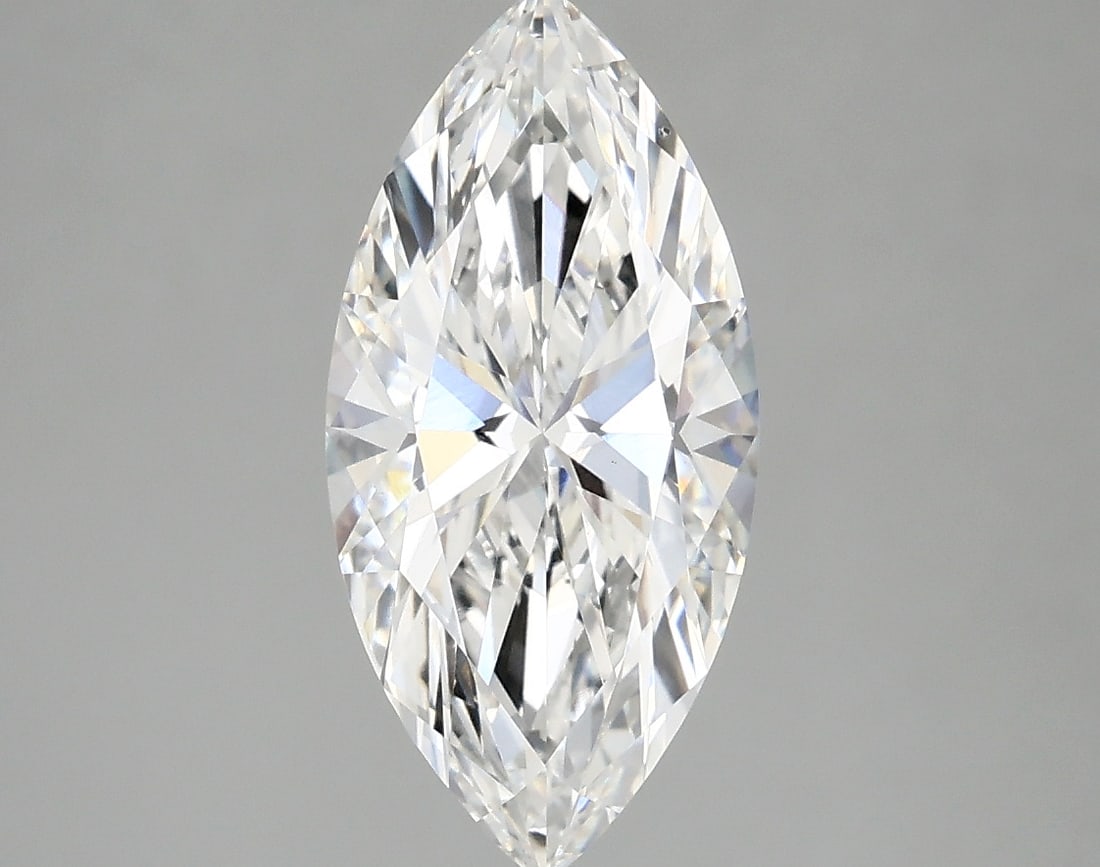 Loose Diamond - MARQUISE 2.06ct E VS1: Loose Diamond - MARQUISE 2.06ct E VS1 Source: This is a real non-mined Diamond that has been grown in a lab Shape: MARQUISE Carats: 2.06 Color: E Clarity: VS1 Certification: IGI Condition: Pre-Owned P