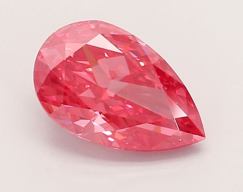 Loose Diamond - PEAR 1.82ct Fancy Vivid Pink VS1: Loose Diamond - PEAR 1.82ct Fancy Vivid Pink VS1 Source: This is a real non-mined Diamond that has been grown in a lab Shape: PEAR Carats: 1.82 Color: Fancy Vivid Pink Certification: IGI Video: Video
