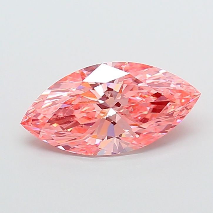 Loose Diamond - MARQUISE 3.08ct Fancy Vivid Pink VVS2: Loose Diamond - MARQUISE 3.08ct Fancy Vivid Pink VVS2 Source: This is a real non-mined Diamond that has been grown in a lab Shape: MARQUISE Carats: 3.08 Color: Fancy Vivid Pink Certification: IGI