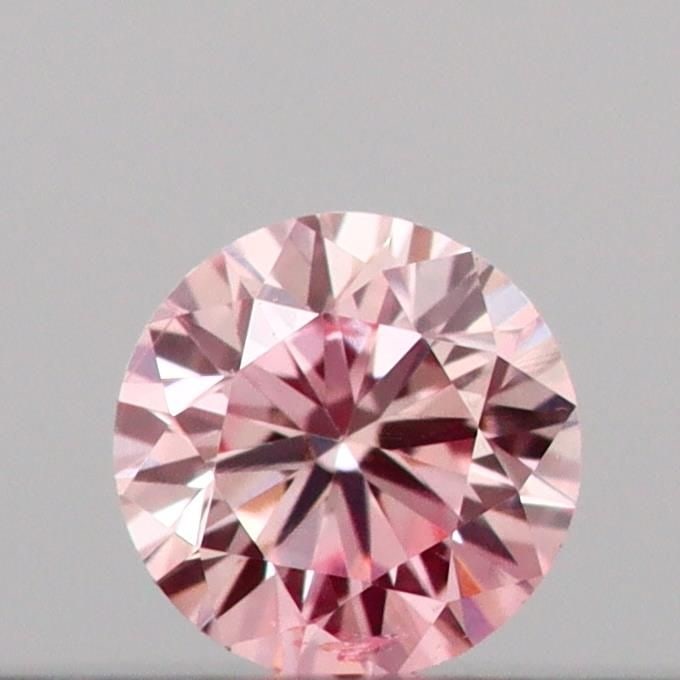 Loose Diamond - ROUND 0.1ct Fancy Intense Pink SI1: Loose Diamond - ROUND 0.1ct Fancy Intense Pink SI1 Source: This is a real non-mined Diamond that has been grown in a lab Shape: ROUND Carats: 0.1 Color: Fancy Intense Pink Certification: IGI Video: