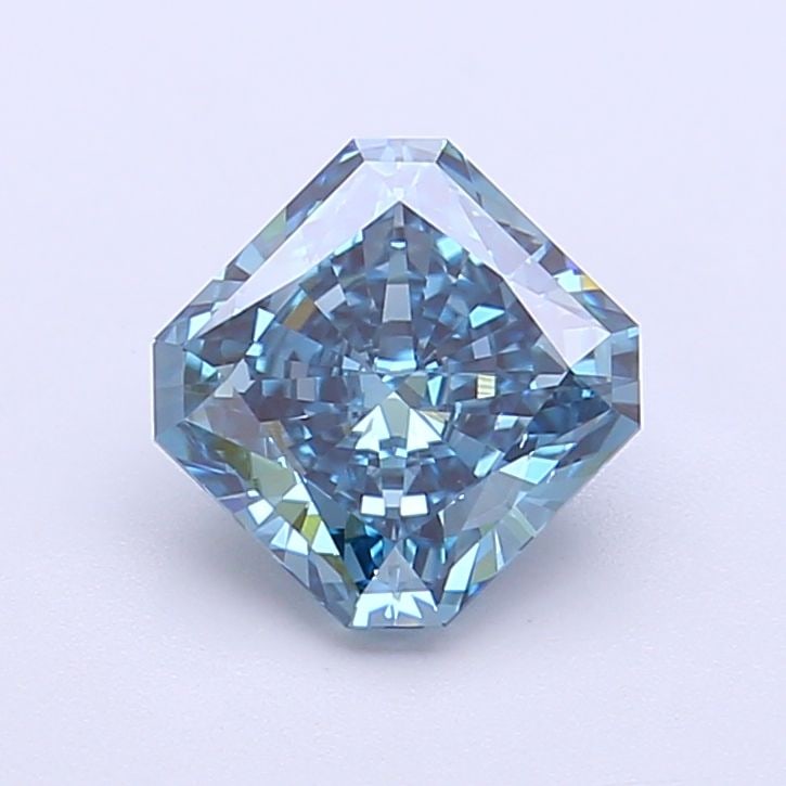 Loose Diamond - SQUARE RADIANT 1.51ct Fancy Vivid Blue VS2: Loose Diamond - SQUARE RADIANT 1.51ct Fancy Vivid Blue VS2 Source: This is a real non-mined Diamond that has been grown in a lab Shape: SQUARE RADIANT Carats: 1.51 Color: Fancy Vivid Blue Certificatio