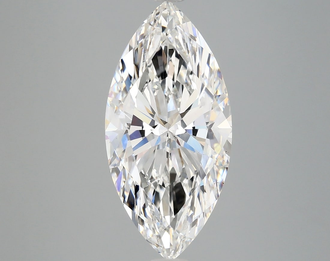 Loose Diamond - MARQUISE 4ct E VS2: Loose Diamond - MARQUISE 4ct E VS2 Source: This is a real non-mined Diamond that has been grown in a lab Shape: MARQUISE Carats: 4 Color: E Clarity: VS2 Certification: IGI Condition: Pre-Owned PLEASE