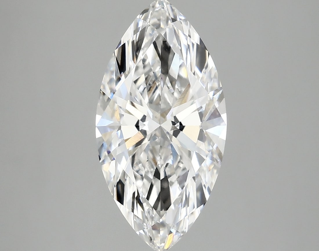 Loose Diamond - MARQUISE 2.59ct D VS1: Loose Diamond - MARQUISE 2.59ct D VS1 Source: This is a real non-mined Diamond that has been grown in a lab Shape: MARQUISE Carats: 2.59 Color: D Clarity: VS1 Certification: IGI Condition: Pre-Owned