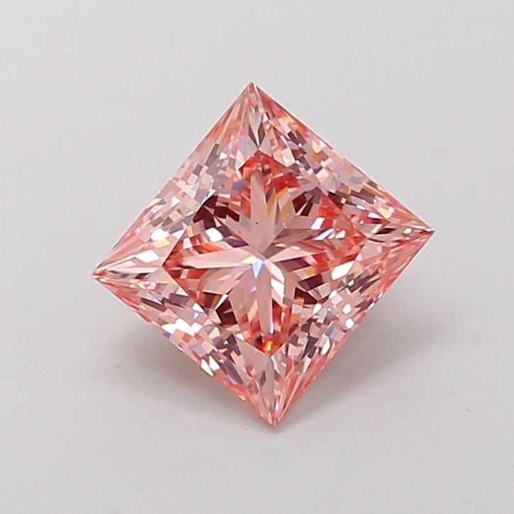 Loose Diamond - PRINCESS 2.01ct Fancy Intense Pink VS2: Loose Diamond - PRINCESS 2.01ct Fancy Intense Pink VS2 Source: This is a real non-mined Diamond that has been grown in a lab Shape: PRINCESS Carats: 2.01 Color: Fancy Intense Pink Certification: IGI