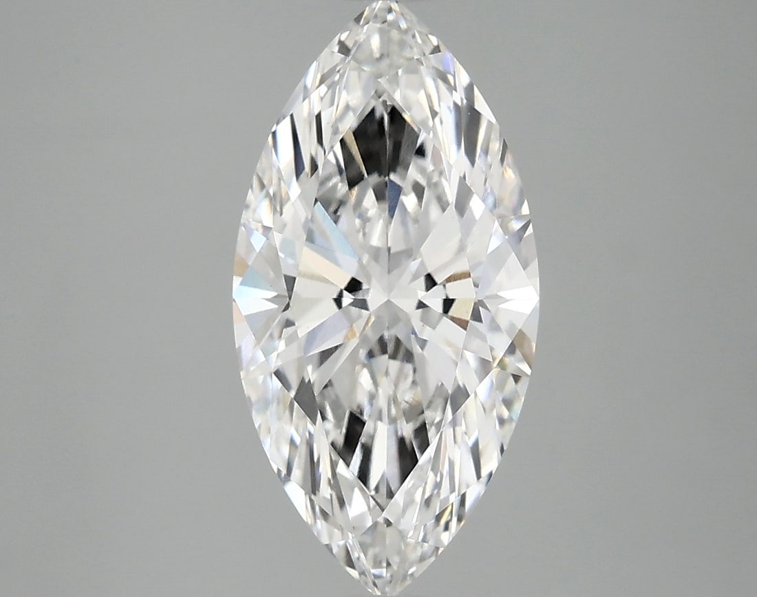 Loose Diamond - MARQUISE 2.57ct E VVS2: Loose Diamond - MARQUISE 2.57ct E VVS2 Source: This is a real non-mined Diamond that has been grown in a lab Shape: MARQUISE Carats: 2.57 Color: E Clarity: VVS2 Certification: IGI Condition: