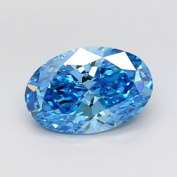 Loose Diamond - OVAL 2.04ct Fancy Vivid Blue VS1: Loose Diamond - OVAL 2.04ct Fancy Vivid Blue VS1 Source: This is a real non-mined Diamond that has been grown in a lab Shape: OVAL Carats: 2.04 Color: Fancy Vivid Blue Certification: IGI Video: Video