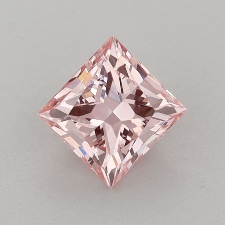 Loose Diamond - PRINCESS 0.8ct Fancy Intense Pink VS1 (1 of 1)