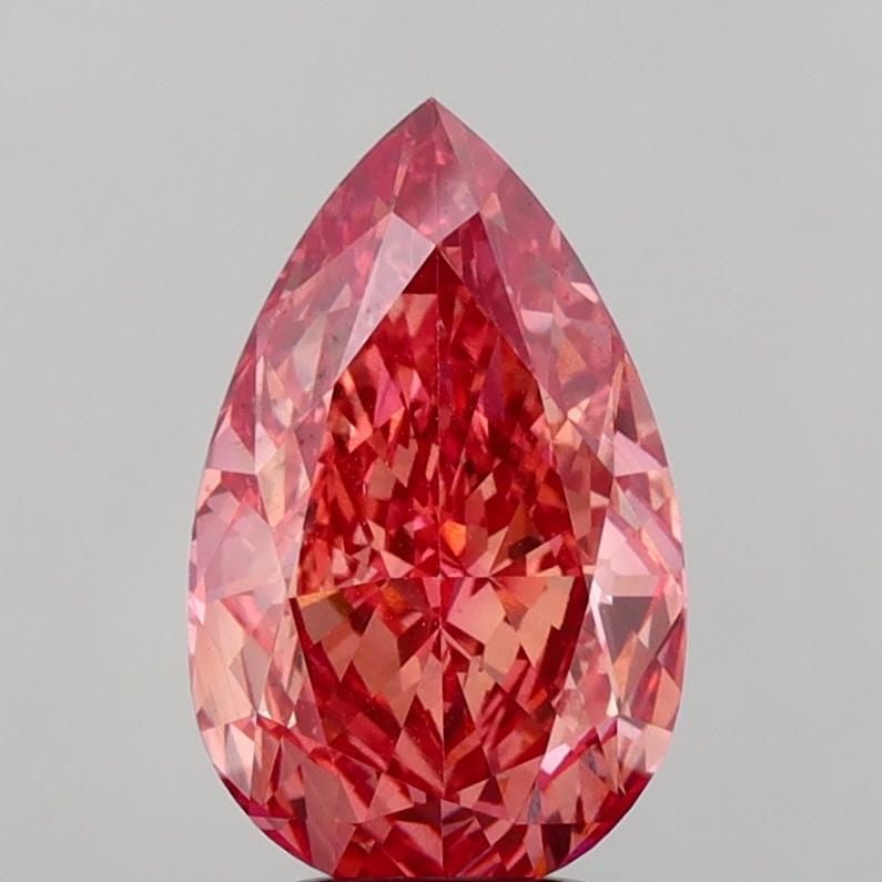 Loose Diamond - PEAR 4.12ct Fancy Vivid Pink VS2: Loose Diamond - PEAR 4.12ct Fancy Vivid Pink VS2 Source: This is a real non-mined Diamond that has been grown in a lab Shape: PEAR Carats: 4.12 Color: Fancy Vivid Pink Certification: IGI Video: Video