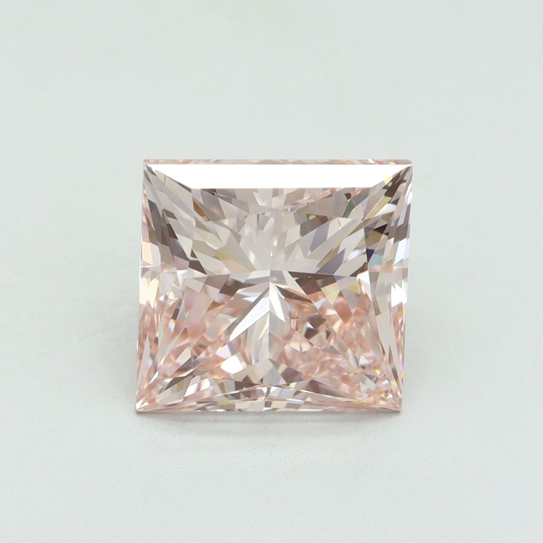 Loose Diamond - PRINCESS 5.01ct Fancy Intense Pink VS2 (1 of 1)