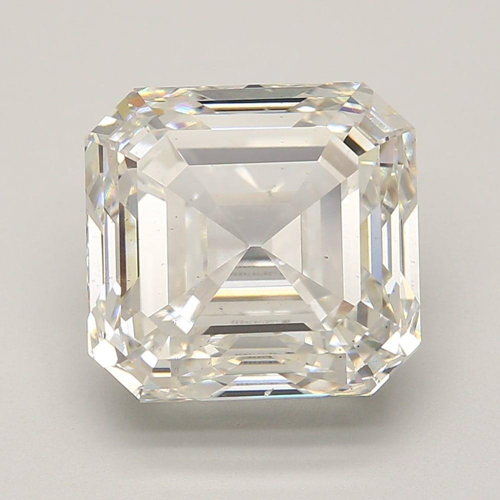 Loose Diamond - ASSCHER 9.43ct G VS2: Loose Diamond - ASSCHER 9.43ct G VS2 Source: This is a real non-mined Diamond that has been grown in a lab Shape: ASSCHER Carats: 9.43 Color: G Clarity: VS2 Certification: IGI Condition: Pre-Owned