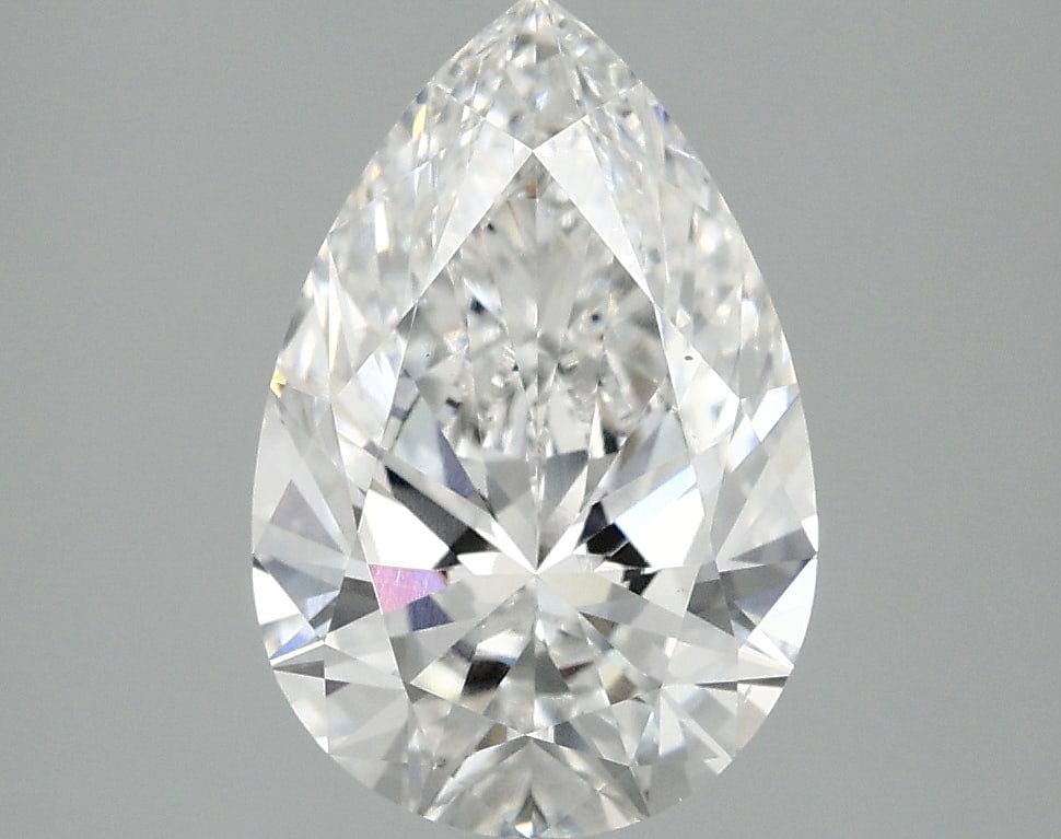 Loose Diamond - PEAR 2.37ct E VS2: Loose Diamond - PEAR 2.37ct E VS2 Source: This is a real non-mined Diamond that has been grown in a lab Shape: PEAR Carats: 2.37 Color: E Clarity: VS2 Certification: IGI Condition: Pre-Owned PLEASE NO