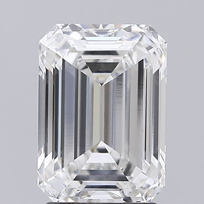 Loose Diamond - EMERALD 2.28ct E VS1: Loose Diamond - EMERALD 2.28ct E VS1 Source: This is a real non-mined Diamond that has been grown in a lab Shape: EMERALD Carats: 2.28 Color: E Clarity: VS1 Certification: IGI Condition: Pre-Owned PLE