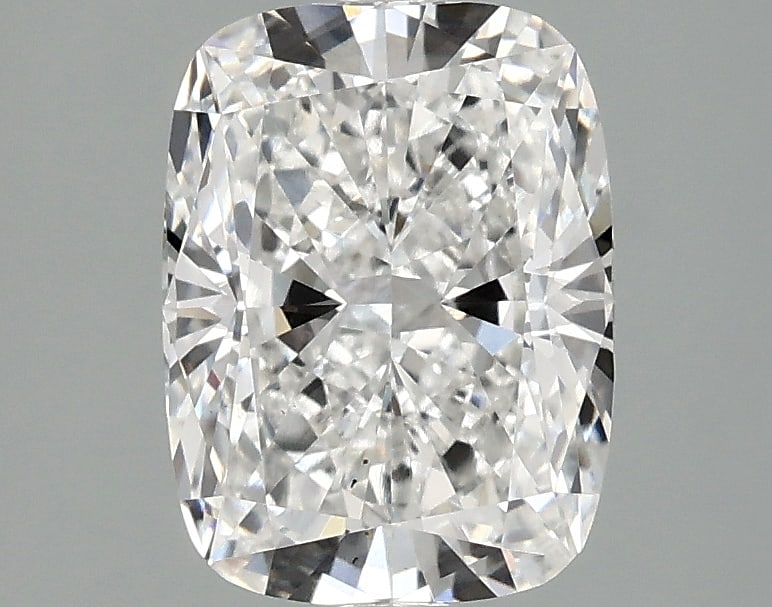 Loose Diamond - CUSHION 2.1ct E VS2: Loose Diamond - CUSHION 2.1ct E VS2 Source: This is a real non-mined Diamond that has been grown in a lab Shape: CUSHION Carats: 2.1 Color: E Clarity: VS2 Certification: IGI Condition: Pre-Owned