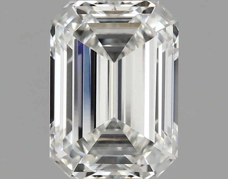 Loose Diamond - EMERALD 1.04ct F VVS2: Loose Diamond - EMERALD 1.04ct F VVS2 Source: This is a real non-mined Diamond that has been grown in a lab Shape: EMERALD Carats: 1.04 Color: F Clarity: VVS2 Certification: IGI Condition: Pre-Owned