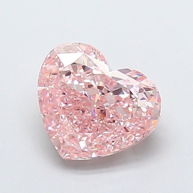Loose Diamond - HEART 2.01ct Fancy Intense Pink VS2: Loose Diamond - HEART 2.01ct Fancy Intense Pink VS2 Source: This is a real non-mined Diamond that has been grown in a lab Shape: HEART Carats: 2.01 Color: Fancy Intense Pink Certification: IGI Video: