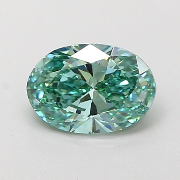 Loose Diamond - OVAL 1.5ct Fancy Vivid Green VVS2: Loose Diamond - OVAL 1.5ct Fancy Vivid Green VVS2 Source: This is a real non-mined Diamond that has been grown in a lab Shape: OVAL Carats: 1.5 Color: Fancy Vivid Green Certification: IGI Video: