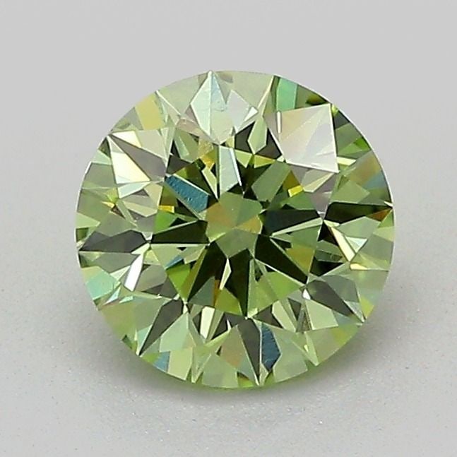 Loose Diamond - ROUND 1.0ct Fancy Vivid Green VS1: Loose Diamond - ROUND 1.0ct Fancy Vivid Green VS1 Source: This is a real non-mined Diamond that has been grown in a lab Shape: ROUND Carats: 1.0 Color: Fancy Vivid Green Certification: IGI Video: