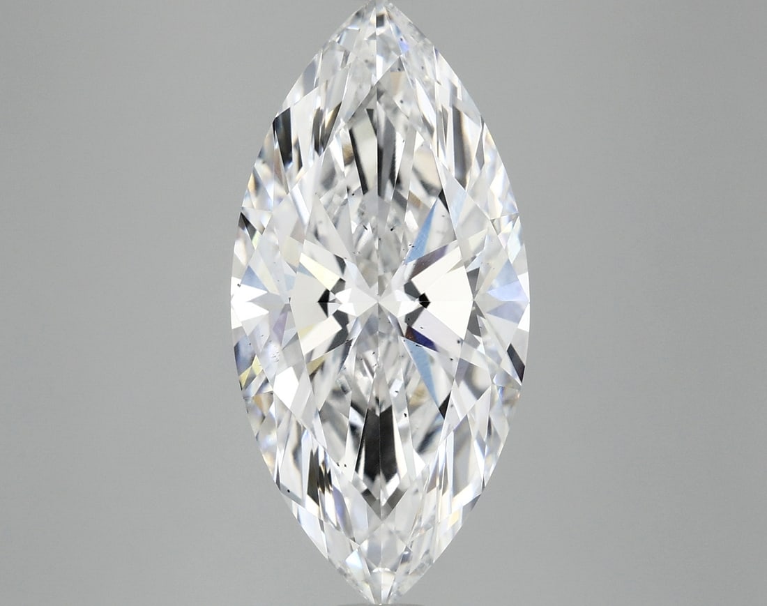 Loose Diamond - MARQUISE 5.08ct D VS2: Loose Diamond - MARQUISE 5.08ct D VS2 Source: This is a real non-mined Diamond that has been grown in a lab Shape: MARQUISE Carats: 5.08 Color: D Clarity: VS2 Certification: IGI Condition: Pre-Owned