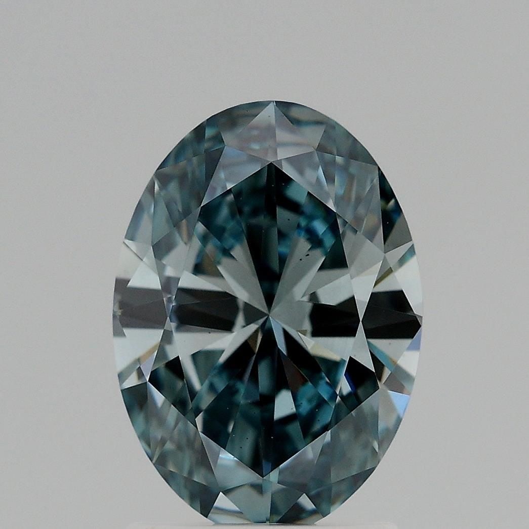 Loose Diamond - OVAL 1.51ct Fancy Deep Blue VS1 (1 of 1)