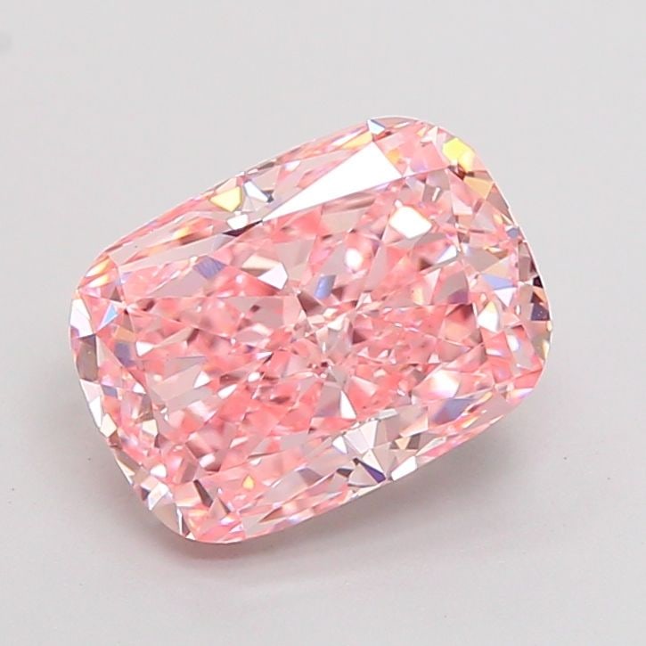 Loose Diamond - CUSHION MODIFIED 2.52ct Fancy Vivid Pink VS1: Loose Diamond - CUSHION MODIFIED 2.52ct Fancy Vivid Pink VS1 Source: This is a real non-mined Diamond that has been grown in a lab Shape: CUSHION MODIFIED Carats: 2.52 Color: Fancy Vivid Pink