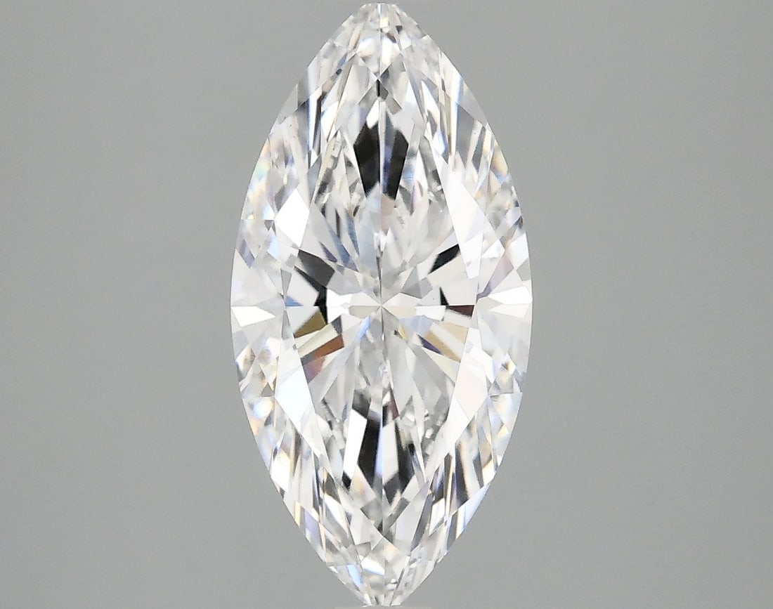 Loose Diamond - MARQUISE 2.07ct E VS1: Loose Diamond - MARQUISE 2.07ct E VS1 Source: This is a real non-mined Diamond that has been grown in a lab Shape: MARQUISE Carats: 2.07 Color: E Clarity: VS1 Certification: IGI Condition: Pre-Owned