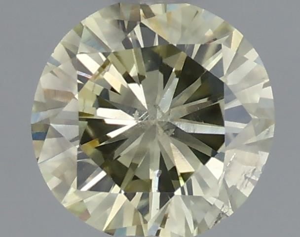Loose Diamond - ROUND 0.44ct Fancy Light Greenish Yellow (1 of 1)