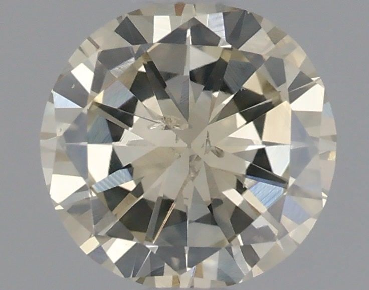 Loose Diamond - ROUND 0.49ct Fancy Light Brownish Greenish Yellow (1 of 1)