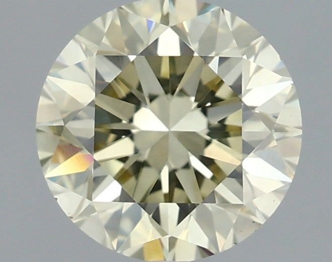 Loose Diamond - ROUND 2.01ct Fancy Light Brownish Greenish Yellow VS2 (1 of 1)