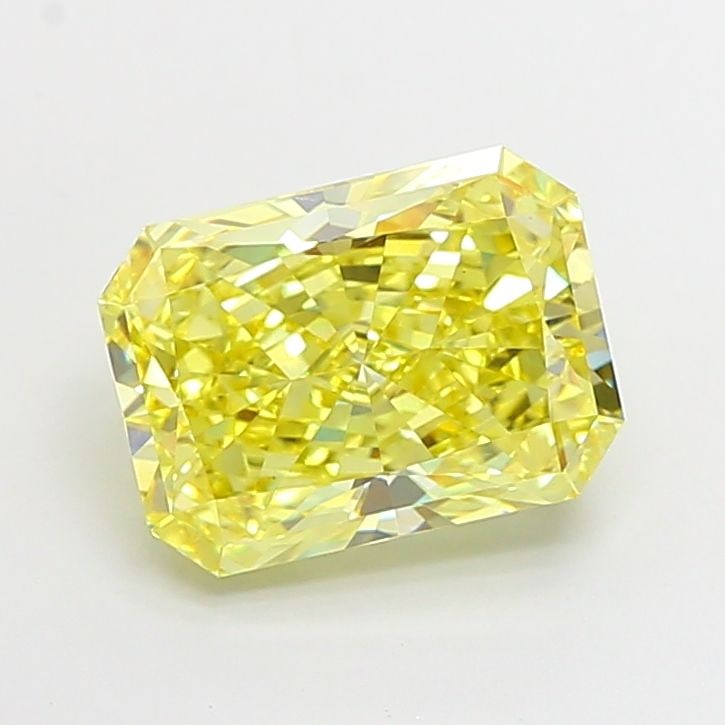 Loose Diamond - RADIANT 4.06ct Fancy Intense Yellow VS1: Loose Diamond - RADIANT 4.06ct Fancy Intense Yellow VS1 Source: This is a real non-mined Diamond that has been grown in a lab Shape: RADIANT Carats: 4.06 Color: Fancy Intense Yellow Certification: