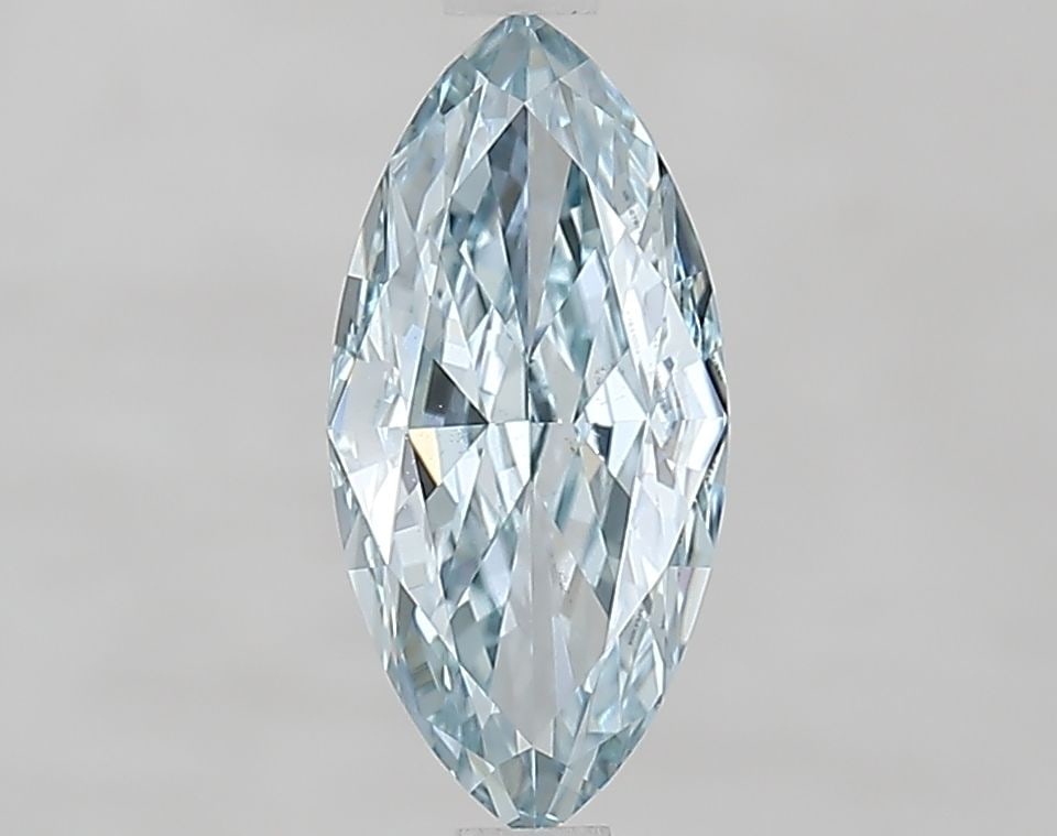Loose Diamond - MARQUISE 1.5ct Fancy Intense Blue VS1: Loose Diamond - MARQUISE 1.5ct Fancy Intense Blue VS1 Source: This is a real non-mined Diamond that has been grown in a lab Shape: MARQUISE Carats: 1.5 Color: Fancy Intense Blue Certification: IGI Vid
