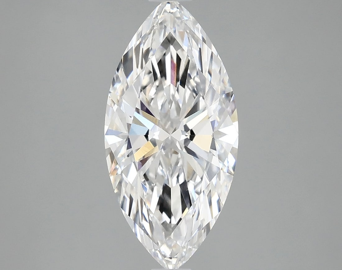 Loose Diamond - MARQUISE 2.42ct E VVS2: Loose Diamond - MARQUISE 2.42ct E VVS2 Source: This is a real non-mined Diamond that has been grown in a lab Shape: MARQUISE Carats: 2.42 Color: E Clarity: VVS2 Certification: IGI Condition: Pre-Owned