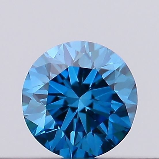Loose Diamond - ROUND 0.17ct Fancy Vivid Blue VS1: Loose Diamond - ROUND 0.17ct Fancy Vivid Blue VS1 Source: This is a real non-mined Diamond that has been grown in a lab Shape: ROUND Carats: 0.17 Color: Fancy Vivid Blue Certification: IGI Video: