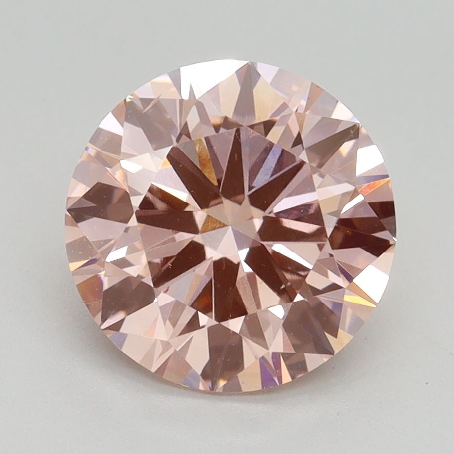 Ideal Loose Diamond - ROUND 2.69ct Fancy Intense Pink VS2 (1 of 1)