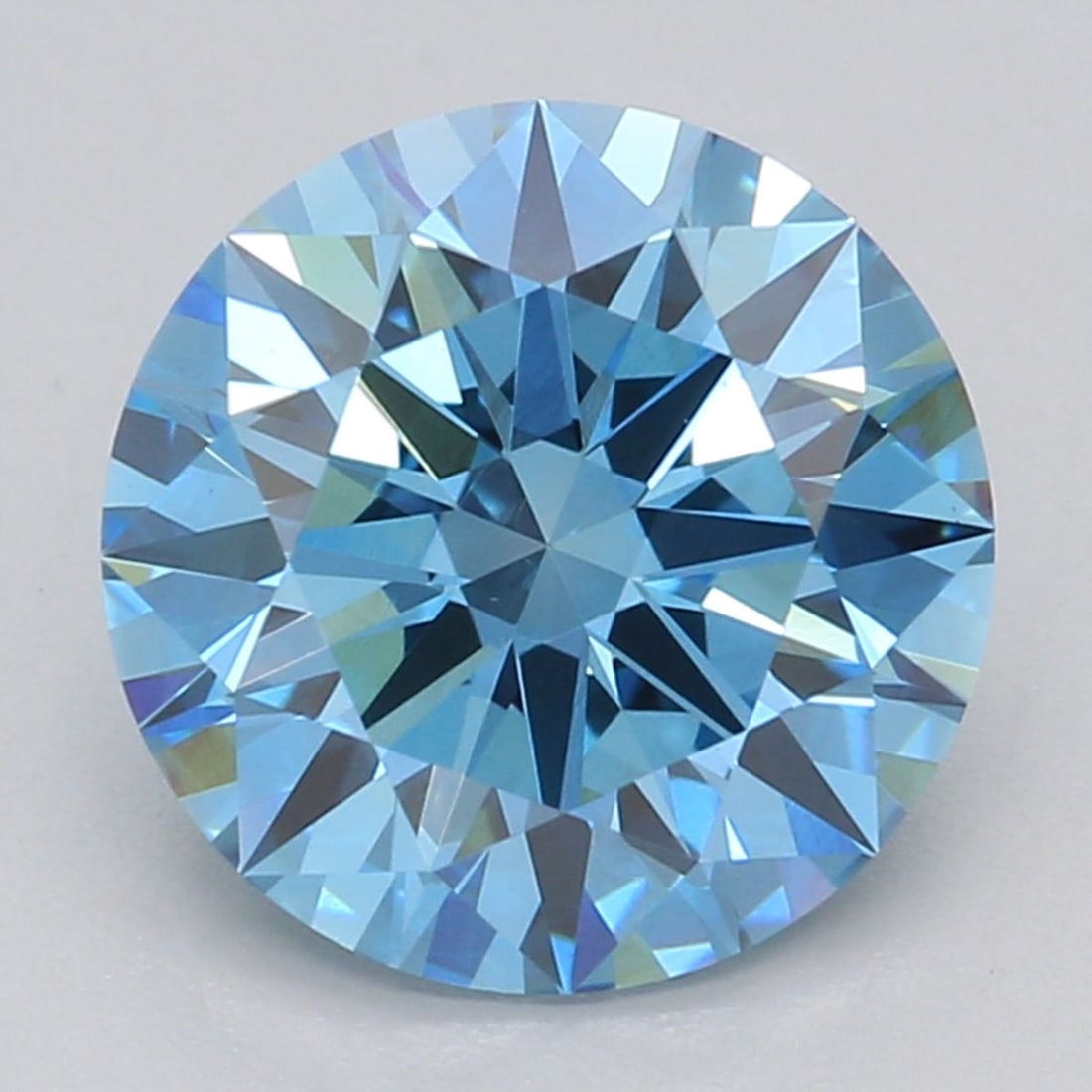 Ideal Loose Diamond - ROUND 1.63ct Fancy Intense Blue VVS2: Ideal Loose Diamond - ROUND 1.63ct Fancy Intense Blue VVS2 Source: This is a real non-mined Diamond that has been grown in a lab Shape: ROUND Carats: 1.63 Color: Fancy Intense Blue Certification: IGI 