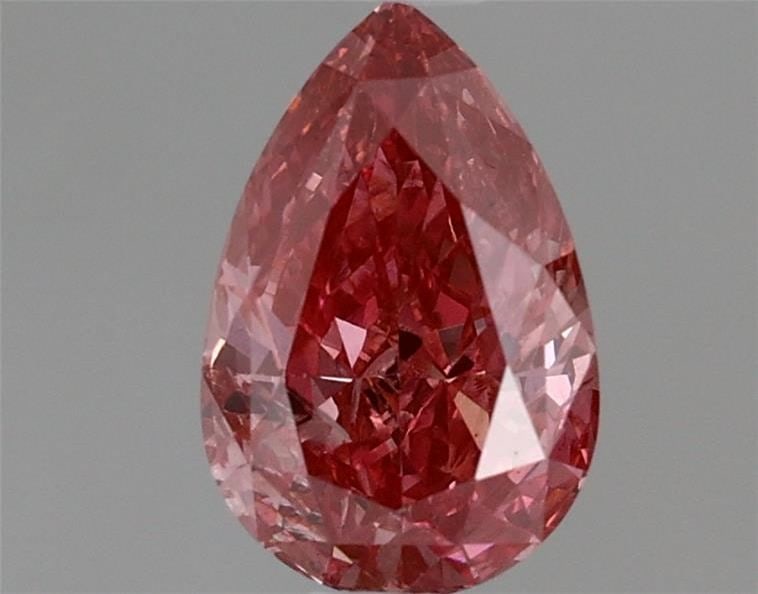 Loose Diamond - PEAR 0.74ct Fancy Vivid Purplish Pink SI2: Loose Diamond - PEAR 0.74ct Fancy Vivid Purplish Pink SI2 Source: This is a real non-mined Diamond that has been grown in a lab Shape: PEAR Carats: 0.74 Color: Fancy Vivid Purplish Pink Certification: