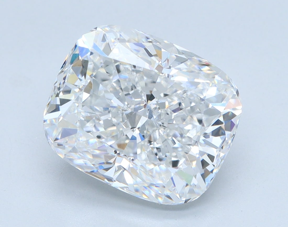 Loose Diamond - CUSHION 4.03ct D VS1: Loose Diamond - CUSHION 4.03ct D VS1 Source: This is a real non-mined Diamond that has been grown in a lab Shape: CUSHION Carats: 4.03 Color: D Clarity: VS1 Certification: IGI Condition: Pre-Owned PLE