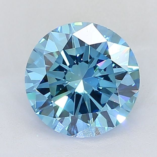 Loose Diamond - ROUND 3.5ct Fancy Vivid Blue VS2: Loose Diamond - ROUND 3.5ct Fancy Vivid Blue VS2 Source: This is a real non-mined Diamond that has been grown in a lab Shape: ROUND Carats: 3.5 Color: Fancy Vivid Blue Certification: IGI Video: