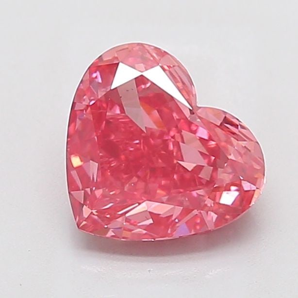Loose Diamond - HEART 3.01ct Fancy Vivid Pink VS2: Loose Diamond - HEART 3.01ct Fancy Vivid Pink VS2 Source: This is a real non-mined Diamond that has been grown in a lab Shape: HEART Carats: 3.01 Color: Fancy Vivid Pink Certification: IGI Video: