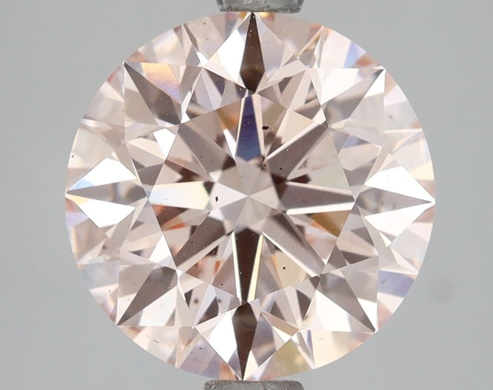 Loose Diamond - ROUND 3.19ct Fancy Pink VS2: Loose Diamond - ROUND 3.19ct Fancy Pink VS2 Source: This is a real non-mined Diamond that has been grown in a lab Shape: ROUND Carats: 3.19 Color: Fancy Pink Certification: IGI Video: