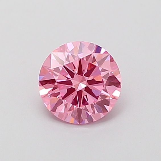 Ideal Loose Diamond - ROUND 0.61ct Fancy Vivid Pink VS2 (1 of 1)