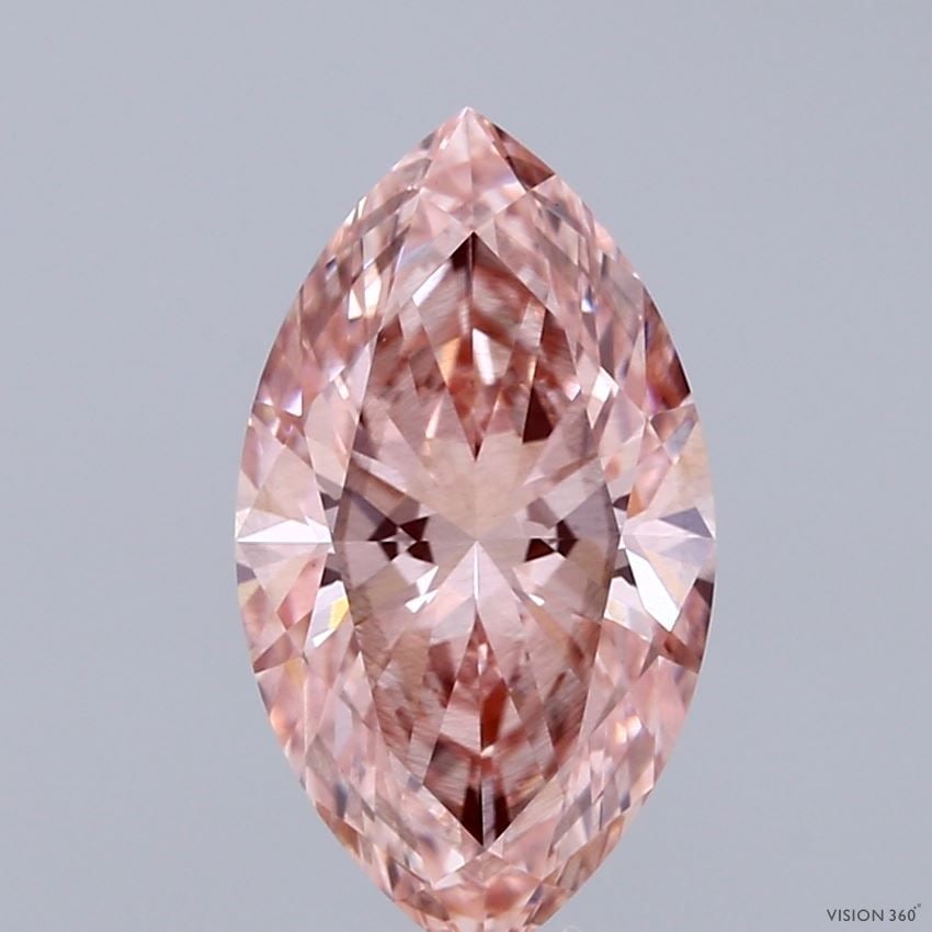 Loose Diamond - MARQUISE 2.09ct Fancy Intense Pink SI1: Loose Diamond - MARQUISE 2.09ct Fancy Intense Pink SI1 Source: This is a real non-mined Diamond that has been grown in a lab Shape: MARQUISE Carats: 2.09 Color: Fancy Intense Pink Certification: IGI V