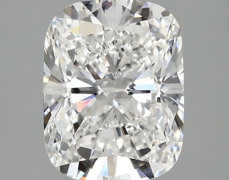 Loose Diamond - CUSHION 2.53ct F VS2: Loose Diamond - CUSHION 2.53ct F VS2 Source: This is a real non-mined Diamond that has been grown in a lab Shape: CUSHION Carats: 2.53 Color: F Clarity: VS2 Certification: IGI Condition: Pre-Owned PLE