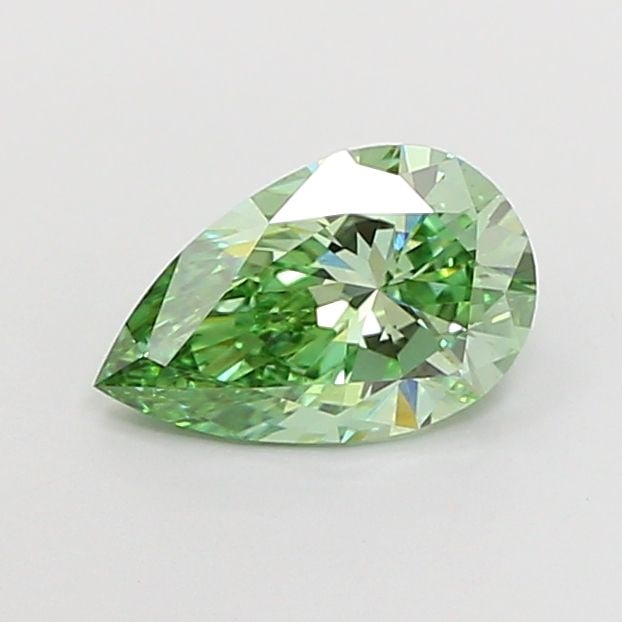 Loose Diamond - PEAR 1.51ct Fancy Vivid Green VS1: Loose Diamond - PEAR 1.51ct Fancy Vivid Green VS1 Source: This is a real non-mined Diamond that has been grown in a lab Shape: PEAR Carats: 1.51 Color: Fancy Vivid Green Certification: IGI Video: