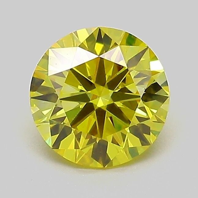 Ideal Loose Diamond - ROUND 1.02ct Fancy Intense Yellow VS1: Ideal Loose Diamond - ROUND 1.02ct Fancy Intense Yellow VS1 Source: This is a real non-mined Diamond that has been grown in a lab Shape: ROUND Carats: 1.02 Color: Fancy Intense Yellow Certification: