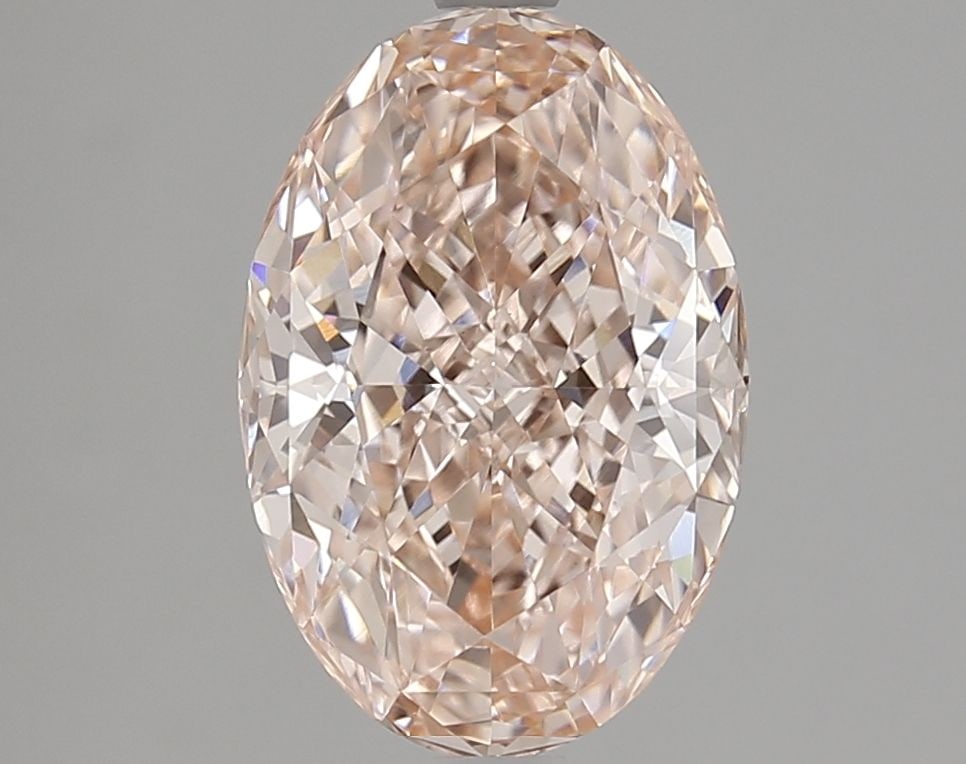 Loose Diamond - OVAL 3.26ct Fancy Vivid Pink VS1 (1 of 1)