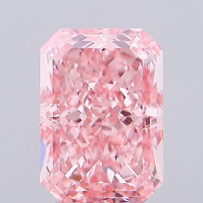 Loose Diamond - RADIANT 3.06ct Fancy Vivid Pink VVS2 (1 of 1)
