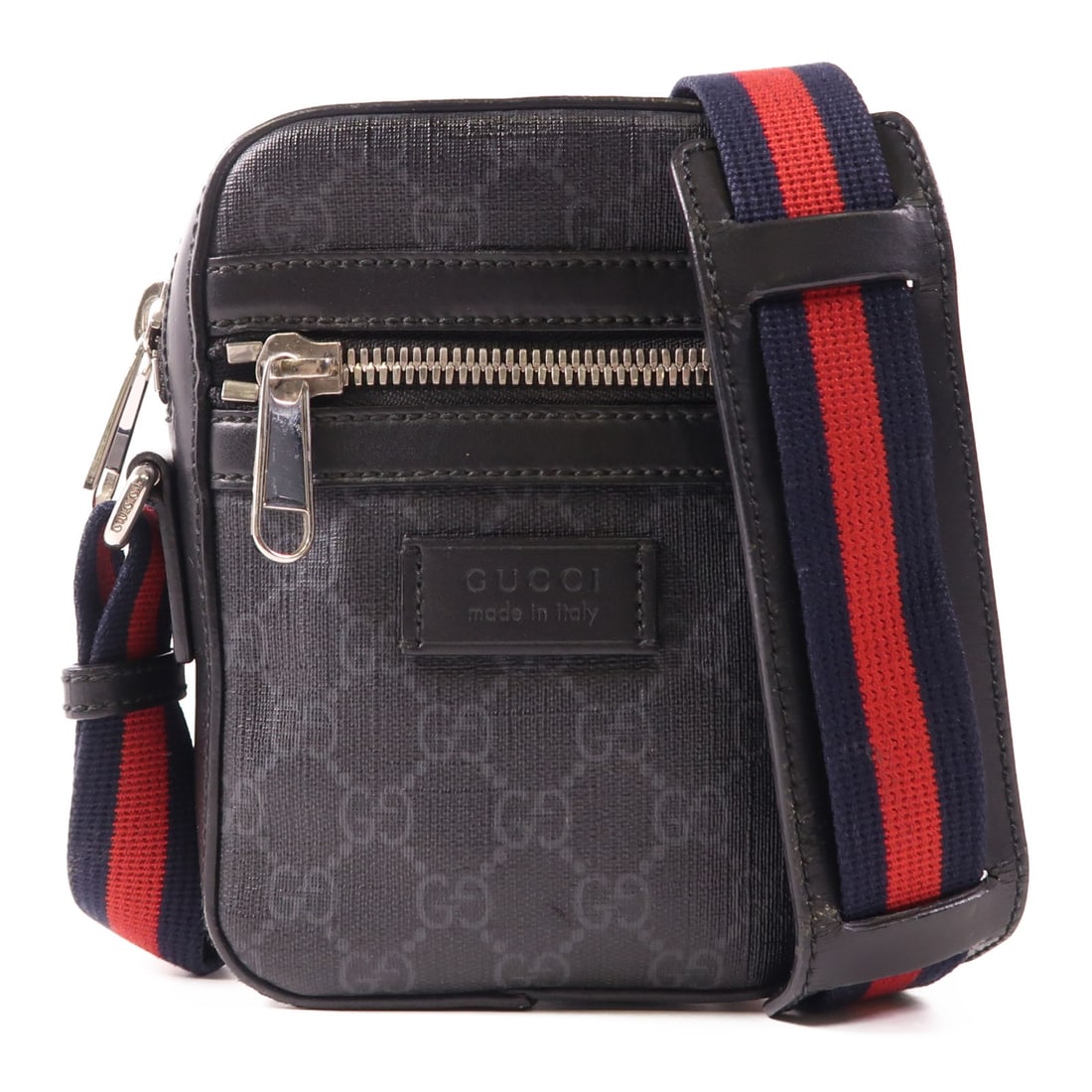 Gucci GG Supreme Black Shoulder Bag 598103 (1 of 15)